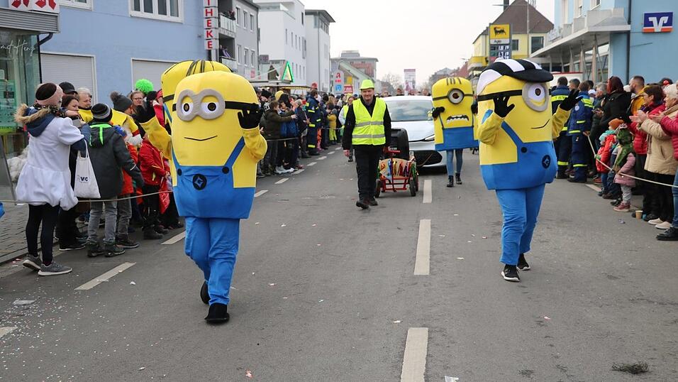 Beim Bogener Faschingsumzug war einiges geboten. Beim Bogener Faschingsumzug war einiges geboten.