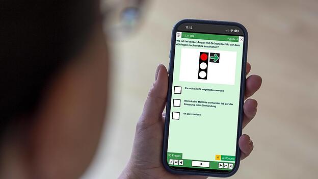 Ist das bald der einzige Theorie-Unterricht auf dem Weg zum Führerschein? Ein Jugendlicher lernt selbst mit einer App. Ist das bald der einzige Theorie-Unterricht auf dem Weg zum Führerschein? Ein Jugendlicher lernt selbst mit einer App.