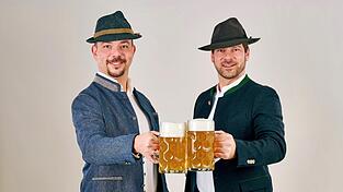 Wollen das Drachenstich-Volksfest retten: Markus Späth (links) und Michael Mühlbauer junior sind die Festwirt 2026. Wollen das Drachenstich-Volksfest retten: Markus Späth (links) und Michael Mühlbauer junior sind die Festwirt 2026.