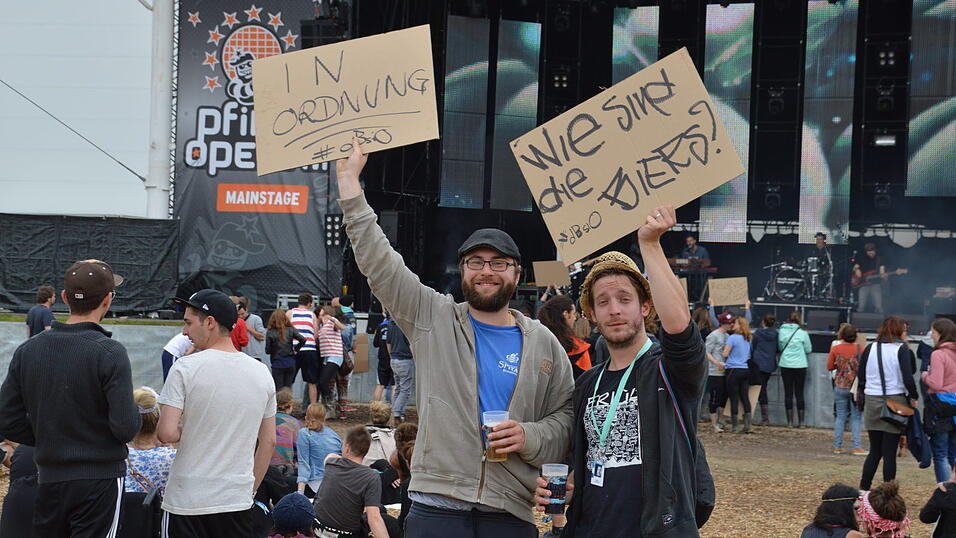 Das war am zweiten Tag des Pfings-Open-Airs in Salching auf dem Festivalgelände los. (Fotos: Florian Wende) Das war am zweiten Tag des Pfings-Open-Airs in Salching auf dem Festivalgelände los. (Fotos: Florian Wende)