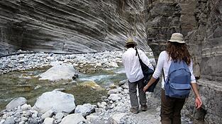An engen Stellen der Schlucht kann das Wasser im Winter meterhoch steigen. (Archivbild) An engen Stellen der Schlucht kann das Wasser im Winter meterhoch steigen. (Archivbild)