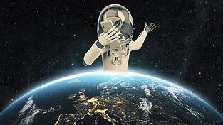 Ganz so wie auf diesem Bild wird es sich vermutlich nicht zutragen: Aber es gibt ungefähre Pläne, sollten Aliens mal versuchen, Kontakt mit der Erde aufzunehmen. Ganz so wie auf diesem Bild wird es sich vermutlich nicht zutragen: Aber es gibt ungefähre Pläne, sollten Aliens mal versuchen, Kontakt mit der Erde aufzunehmen.