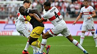 Nicht zu halten vom VfB: Torjäger Guirassy wechselte 2024 von Stuttgart nach Dortmund. (Archivbild) Nicht zu halten vom VfB: Torjäger Guirassy wechselte 2024 von Stuttgart nach Dortmund. (Archivbild)