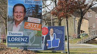 Beide Kandidaten versuchen im Stichwahlkampf noch einmal, möglichst viele Wähler zu gewinnen. Beide Kandidaten versuchen im Stichwahlkampf noch einmal, möglichst viele Wähler zu gewinnen.