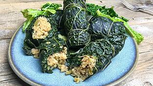 Die Wirsingrouladen sind auch leckeres Fingerfood. Die Wirsingrouladen sind auch leckeres Fingerfood.