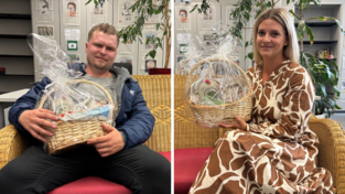 Hilton S. (links) und Michelle S. konnten beim diesjährigen Voting die meisten Menschen von sich überzeugen. Hilton S. (links) und Michelle S. konnten beim diesjährigen Voting die meisten Menschen von sich überzeugen.