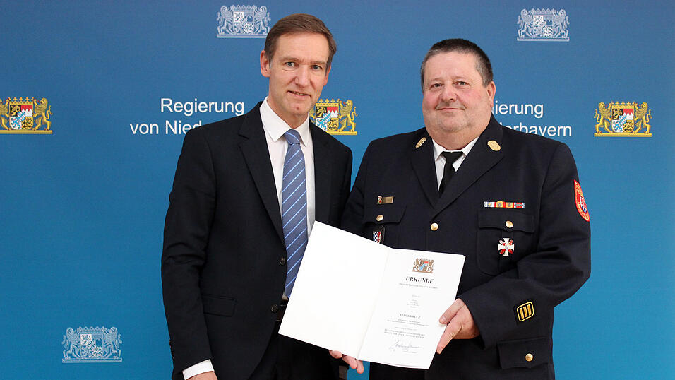 Alois Ritzer, Kreisbrandinspektor Landkreis Passau Alois Ritzer, Kreisbrandinspektor Landkreis Passau