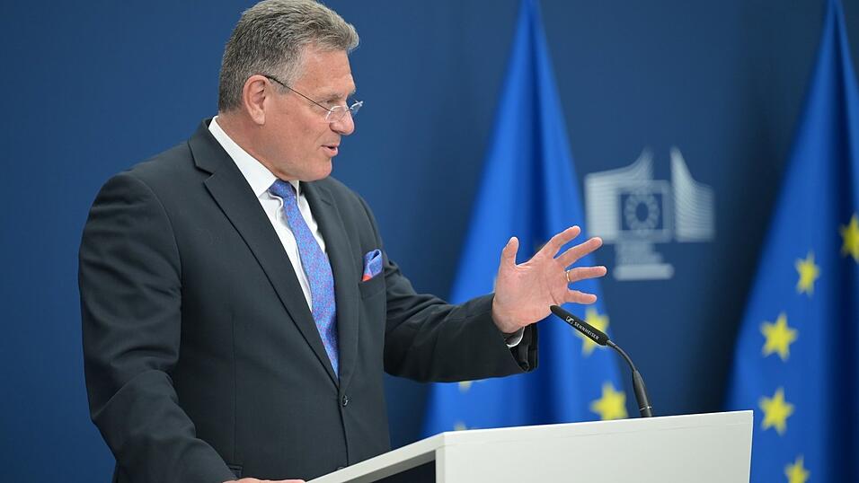 Maros Sefcovic hat sich in der Brüsseler Blase den Spitznamen „Mister Fix It“ erarbeitet. Maros Sefcovic hat sich in der Brüsseler Blase den Spitznamen „Mister Fix It“ erarbeitet.