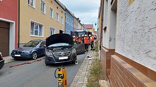 Am Donnerstagnachmittag ereignet sich in der Schützenstraße ein Unfall. Am Donnerstagnachmittag ereignet sich in der Schützenstraße ein Unfall.
