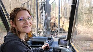 Katharina Wittmann, will anderen Frauen Mut machen. „Männerjobs können Mädchen genauso.“ Katharina Wittmann, will anderen Frauen Mut machen. „Männerjobs können Mädchen genauso.“