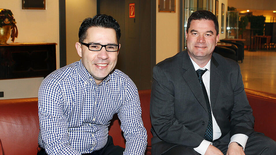 Ido Michel und Sascha Martinson (links). Ido Michel und Sascha Martinson (links).